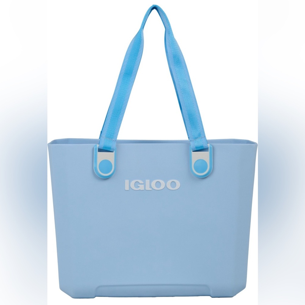 NWT Igloo -  Tag Along Too Tote Hard-Sided Cooler - blue